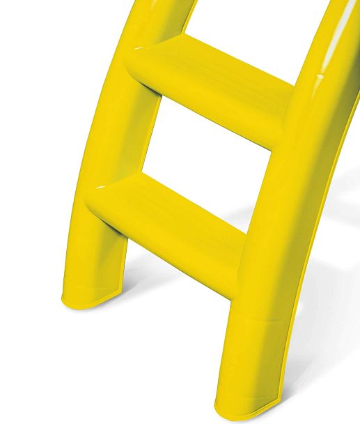 Игровая горка Sheffilton KIDS Дельфин 307 голубой/желтый - Вид 4