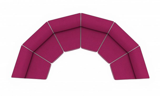 Диван "M19" компоновка 1 - Вид 2