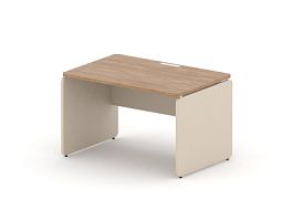 RAC001-12x8 ACCORD Стол прямоугольный, без заглушек 1200х800х735 Акация Шеффилд/Кашемир - Фото предпросмотра