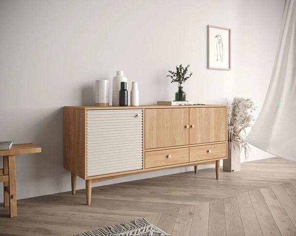 Комод Bubble Solid с тремя дверками и двумя ящиками арт BBL03S - Вид 4