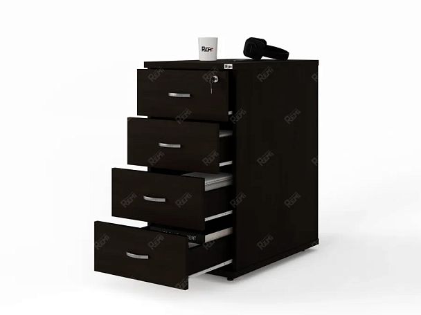 ЛАЙТ / LIGHT RLG022 Тумба 4 ящика 40x50x75 Венге - Вид 2