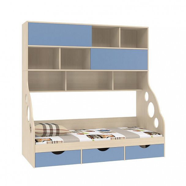 Кровать с антресолью "Дельта-21.12" - Вид 1