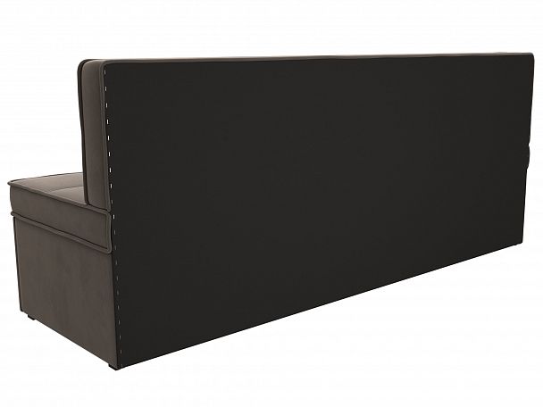 Кухонный диван Техас (полностью велюр коричневый) - Вид 7