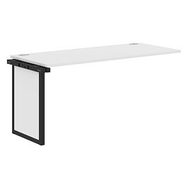 Стол промежуточный XQPIST 1670 Белый/Антрацит 1600х700х750 XTEN-QP - Фото предпросмотра