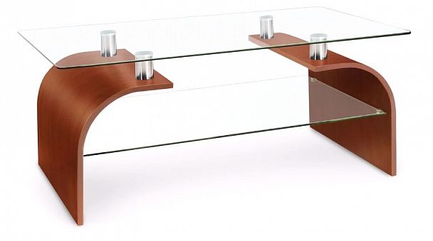 Стол журнальный Колизей-6  1000x600х500 вишня "Журнальные столы" ТК-002561000718 бордовый - Вид 1