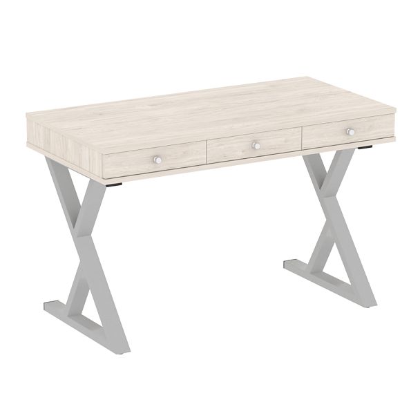 Home Office Стол письменный VR.SP-1-118.M Денвер светлый/Серый металл 1180*600*750 - Вид 1