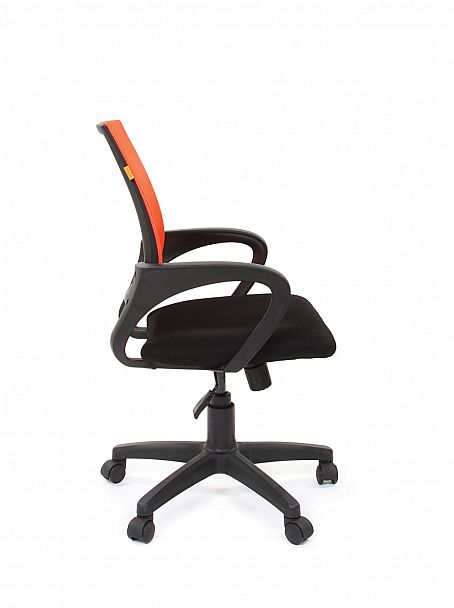 Кресло CHAIRMAN 696, ткань TW/сетчатый акрил, оранжевый - Вид 3