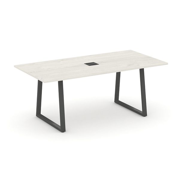 Style Project Direct Direct Стол переговорный SN-6T1.SPRG-198 Дуб Наварра/Металл Антрацит 1980*980*750 - Вид 1