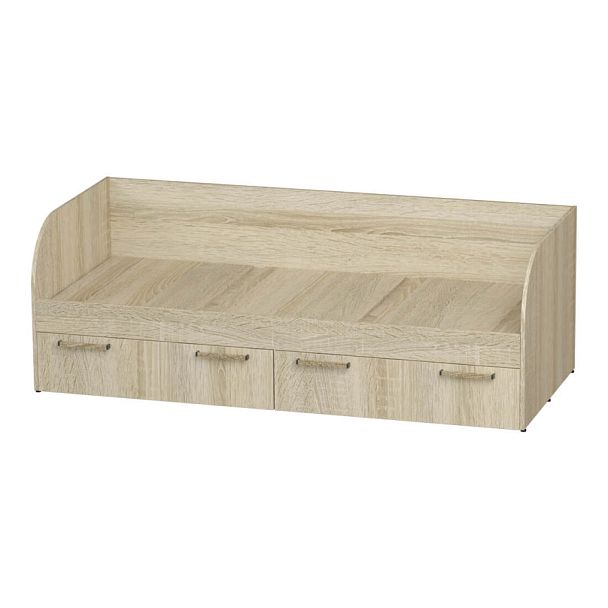 Кровать с ящиками "Сенди" КР-01 (1892х640х833) LIGHT сонома - Вид 1