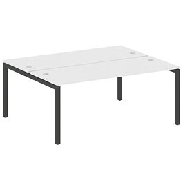 Metal System Quattro Р. ст. на П-образном м/к 50БП.РАС-СП-2.5 Белый/Антрацит металл 1800*1475*750 - Фото предпросмотра