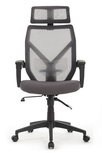 Кресло Oliver RCH W-203AC Черный пластик/Серый - Вид 5