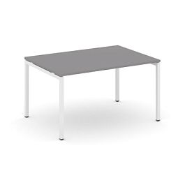 Стайл Проджект Стол переговорный SN-4P.SPRG-003.3 Серый Пепел/Металл Белый 1380*980*750 - Фото предпросмотра