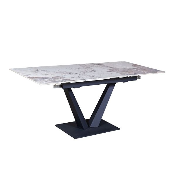 Стол раскладной Malibu (120+30+30), керамика глянцевая Pandora - Вид 6