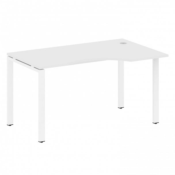 Стол "Metal System" БП.СА-2 белый - Вид 1