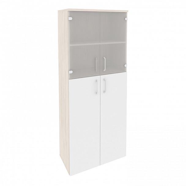 Шкаф "Onix" O.ST-1.7 денвер светлый/белый - Вид 1