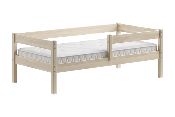 Кровать Пони 800х1600, сосна, цвет натуральный без ящиков - Вид 1