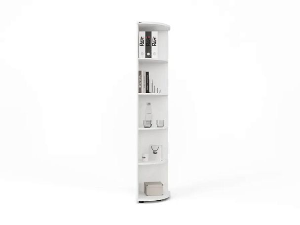ЛАЙТ / LIGHT RLG030-35x35 Угловой стеллаж 35x35x183 Белый - Вид 2