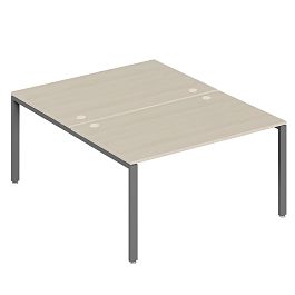 Бенч-система на 2 места Trend Metal 140x147x75 дуб феррара - Фото предпросмотра