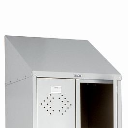 Крыша наклонная к шкафу металлическому для одежды BRABIX LK 21-60/ПРАКТИК LS 21-60, S23099501802 - Фото предпросмотра
