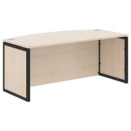 Стол руководителя XQPET 189H Бук Тиара/Антрацит 1800х914х750 XTEN-QP - Фото предпросмотра