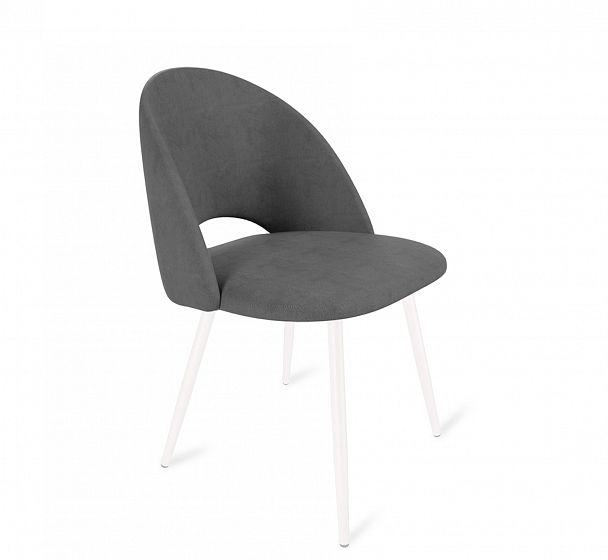 Стул Sheffilton SHT-ST34/S95-1 платиново-серый/белый муар - Вид 1