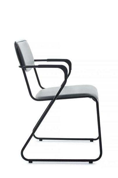 Кресло Nix Plus RCH OMKL-03B Серый/Металл Черный - Вид 2