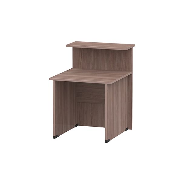 Стойка ресепшн прямая СР-40/80 ясень шимо темный - Вид 2