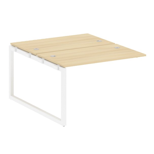 Metal System Quattro Р. ст. на О-образном м/к 50БО.РАС-СП-2.2 Акация/Белый металл 1200*1475*750 - Вид 1