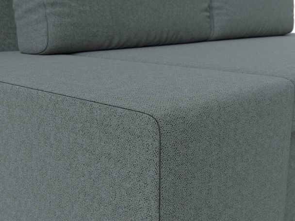 Диван прямой Сан Марко Рогожка серый - Вид 4
