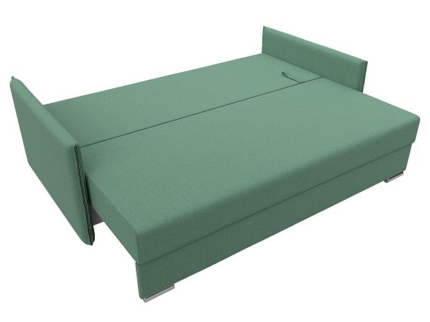 Диван прямой Сайгон Рогожка зеленый - Вид 8
