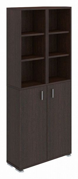 Стеллаж комбинированный Домино ПУ-30-4 Венге - Вид 1