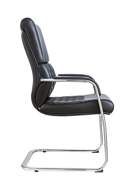 Кресло Everprof President  CF Экокожа Черный - Вид 2