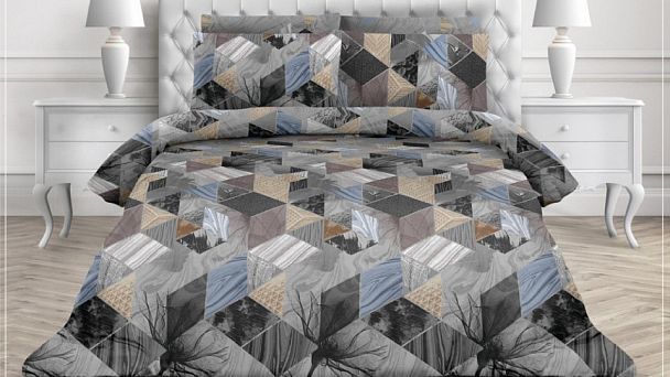 Постельное белье полутораспальное AP-71 - Вид 1