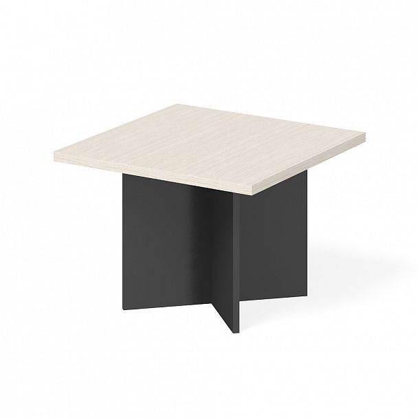 Конференц стол "Сенатор" ПК-СЕ-ПР90х90/Д-В1-30 дуб альпийский - Вид 1