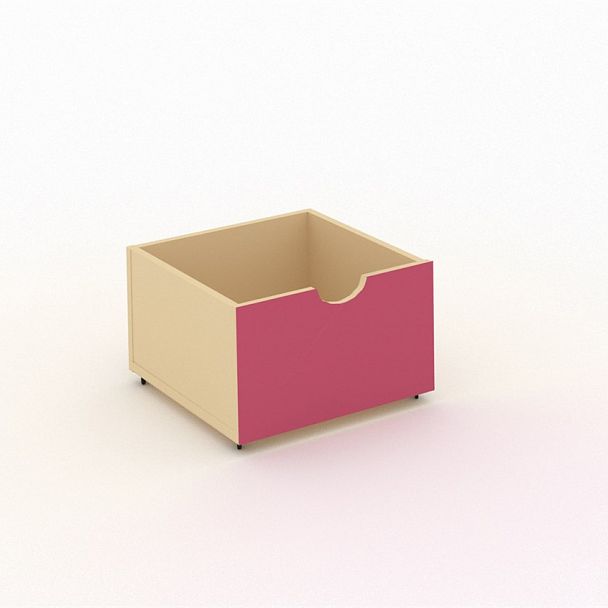 Ящик выкатной ДЯ-1М розовый - Вид 1