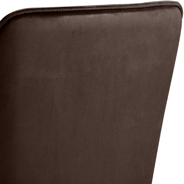 Комплект барных поворотных кресел Мони К, Confetti coffee/черный, 2 шт. - Вид 11