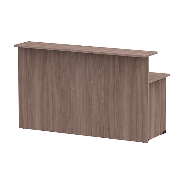 Стойка ресепшн прямая СР-180/60 ясень шимо темный - Вид 1