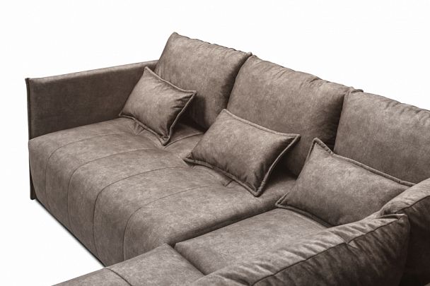 Мягкий угол "Чилетти" Long коричневый - Вид 5