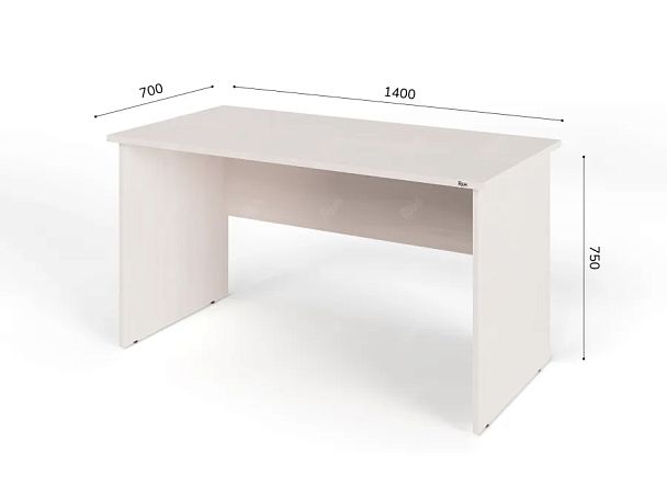 ЛАЙТ / LIGHT RLG002-14x7 Прямоугольный стол 140x70x75 Дуб Молочный - Вид 2