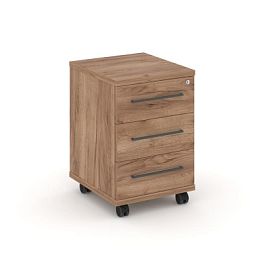 Rift Тумба мобильная усиленная RF.TM-002 Дуб Табак/Металл Антрацит 416*460*615 - Фото предпросмотра