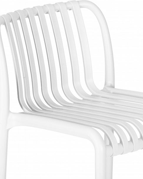 Стул полубарный DOBRIN CHLOE (белый (W-02)) - Вид 8