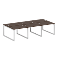 /catalog/kategorii/stoly/rabochie-stantsii-i-bench-sistemy/metal-system-quattro-r-st-na-6-rab-mesta-na-o-obraznom-m-k-50bo-sm-6-1-venge-seryy-metall-3000-1475-/ - фотография