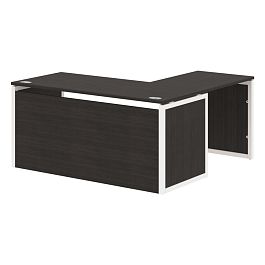 Стол угловой XQPCT 1615H Дуб Юкон Модерн/Белый 1600х1500х750 XTEN-QP - Фото предпросмотра