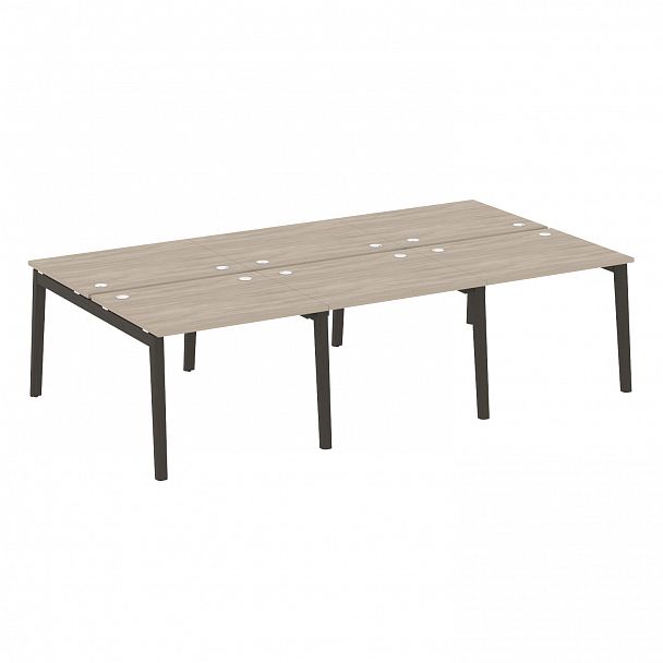 Рабочая станция "Onix wood" OW.D.RS-6.1.8 дуб аттик/дуб темный - Вид 1