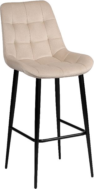 Барный стул Эйден, Confetti cream/черный - Вид 3