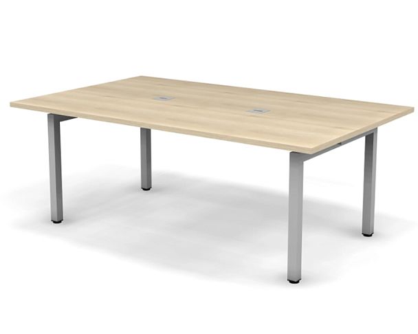 EUROPE/ЕВРОПА RE022-198х100 Прямоугольный конференц-стол 1980x1000x750 Акация светлый - Вид 1