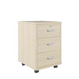 Тумба подкатная 3 ящика Trend 42x47x62 дуб феррара - Фото предпросмотра