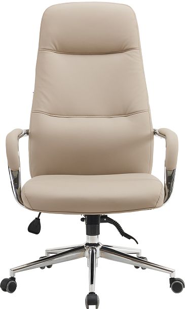 Кресло руководителя Everprof Vesta (Веста) Экокожа Бежевый - Вид 2