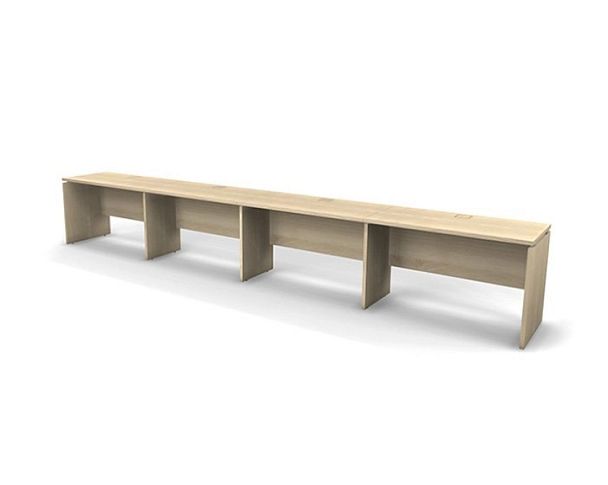 EUROPE/ЕВРОПА RE012-472х80 Односторонняя станция 4720x800x750 Акация светлый - Вид 1