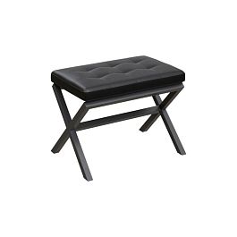 Next Банкетка одноместная NLT.L-1 Oregon 16/Металл Антрацит 650*380*480 - Фото предпросмотра